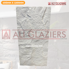 PU STONE FINISH PANEL WHITE