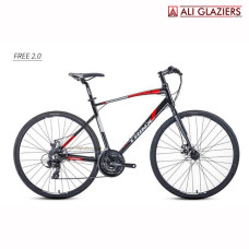 HYBRID ROAD BIKE RED