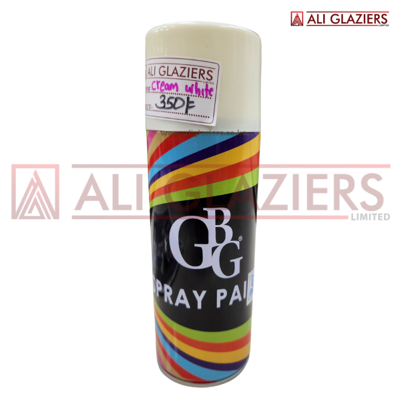 GBG CREAM WHITE SPRAY PAINT