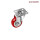 CASTOR WHEEL 1" RED PLASTIC