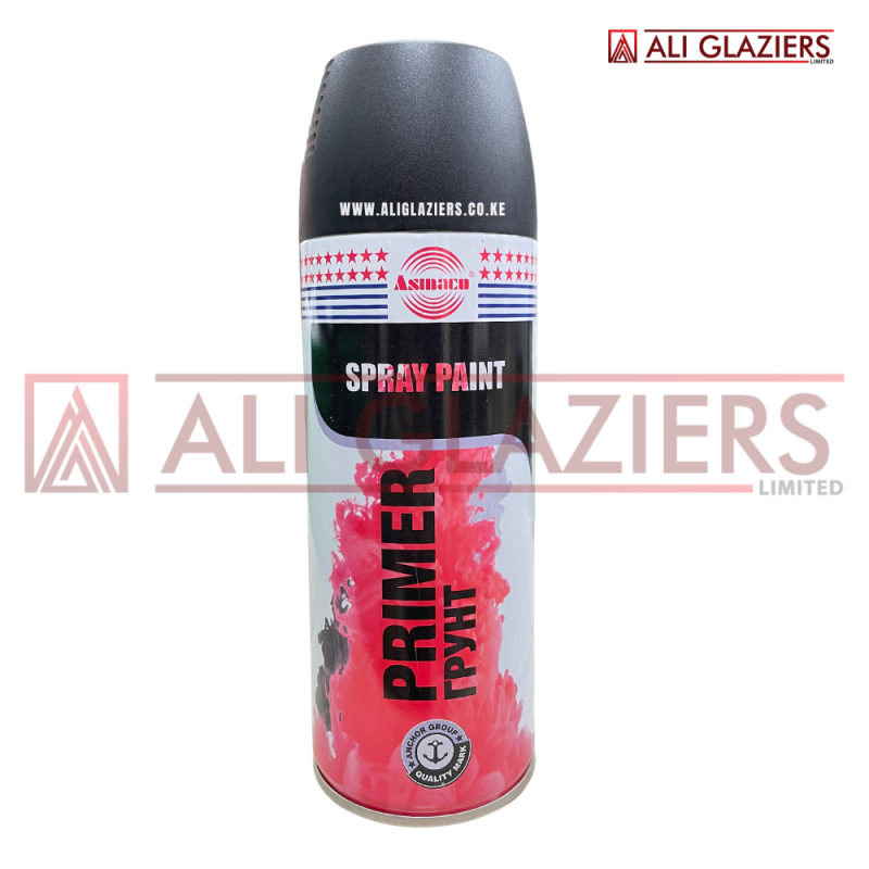 ASMACO PRIMER SPRAY PAINT BLACK MATT