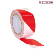 RED & WHITE WARNING TAPE 200 MTRS
