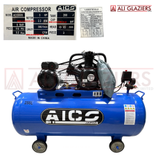 AICO / MILANO 200L 3 PISTON BELT DRIVEN ELECTRIC AIR COMPRESSOR