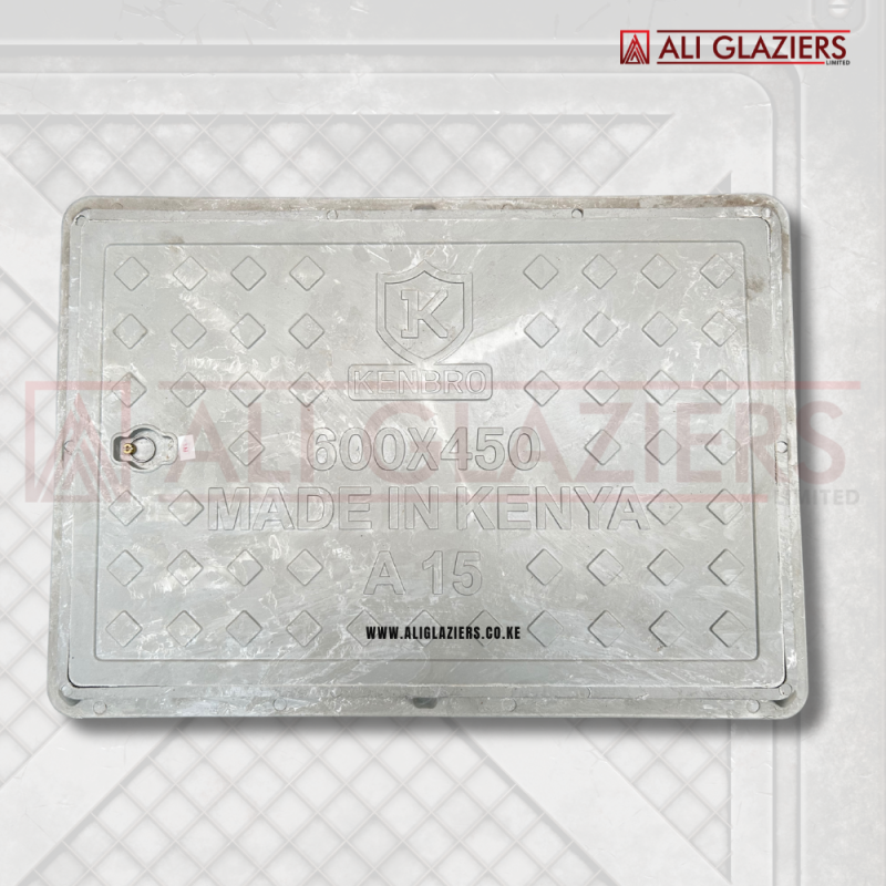 MANHOLE COVER 450 X 600 (18"X24") 1.5T