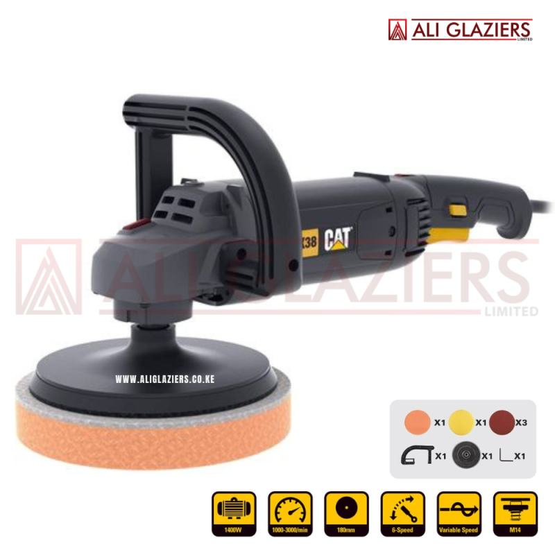 CAT DX38 6 SPEED ROTARY POLISHER & SANDER 1400W