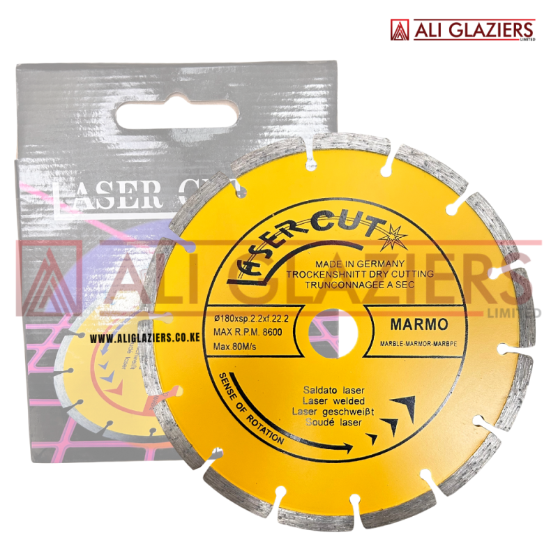 LASER CUT DIAMOND CUTTING DISC 7"