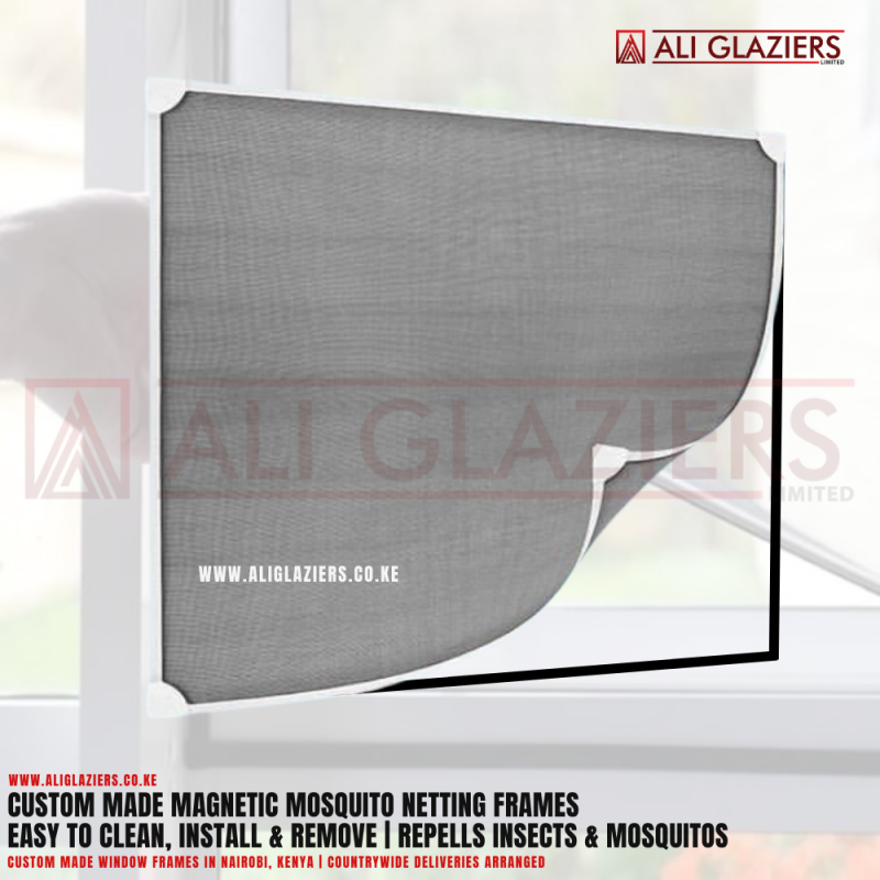 MAGNETIC MOSQUITO NETTING FRAMES