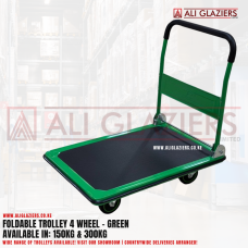 HEAVY DUTY FOLDABLE PLATFORM HAND TROLLEY 150KG