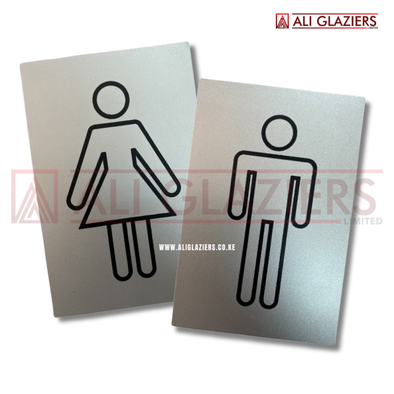 RECTANGULAR MALE / FEMALE SIGN