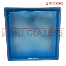GLASS BLOCK MISTY BLUE