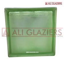 GLASS BLOCK MISTY GREEN