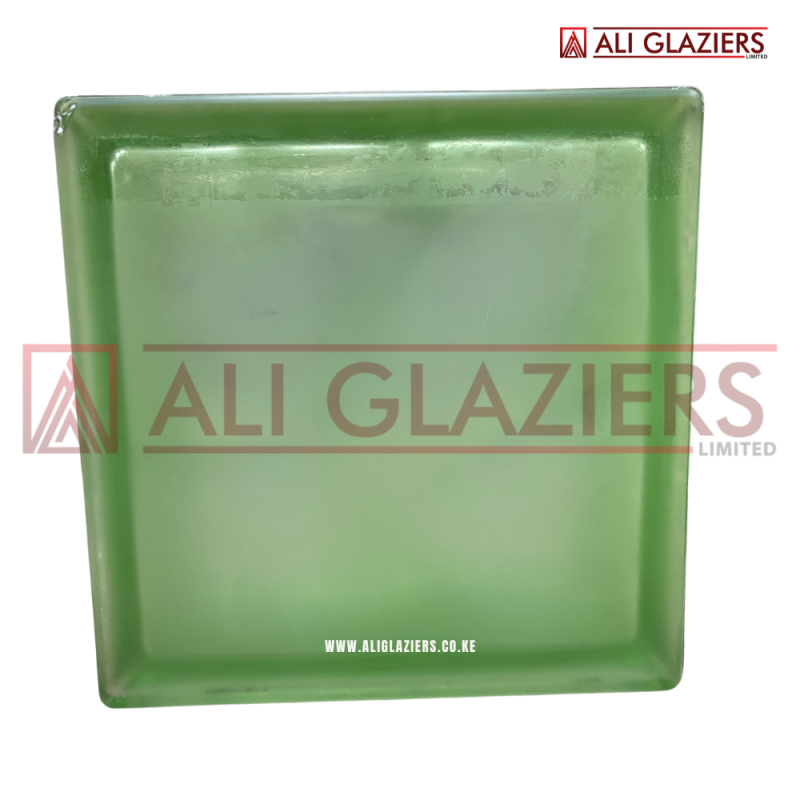 GLASS BLOCK MISTY GREEN