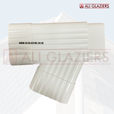 SQUARE DESIGN GUTTER SKEW TEE