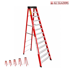 FIBERGLASS A-TYPE LADDER 10 STEP