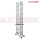 MULTIPURPOSE LADDER 4X7 - SILVER