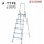 6 STEPS ALUMINIUM LADDER A-TYPE