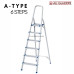 6 STEPS ALUMINIUM LADDER A-TYPE
