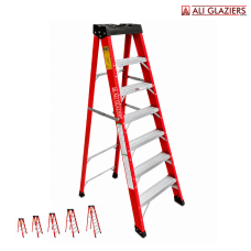FIBERGLASS A-TYPE LADDER 6 STEP