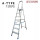 7 STEPS ALUMINIUM LADDER A-TYPE