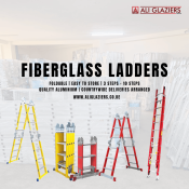FIBERGLASS LADDERS (9)