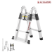 DOUBLE-SIDED TELESCOPIC LADDER 6.4MT (3.2MT + 3.2MT)