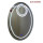 OVAL LED MIRROR 60X80