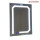 SQUARE LED MIRROR 70X50