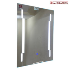 SQUARE LED MIRROR 70X50