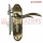 UNION ANTIQUE BRASS LOCKSET F136
