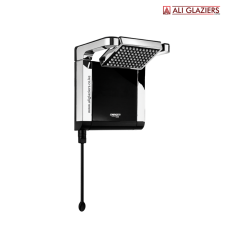 LORENZETTI ACQUA STAR BLACK CHROME INSTANT SHOWER