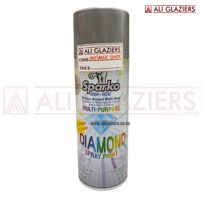 SPARKO METALLIC SILVER SPRAY PAINT