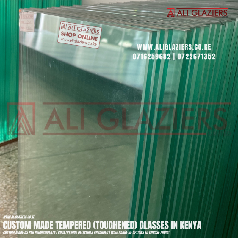 10MM CLEAR TOUGHENED GLASS