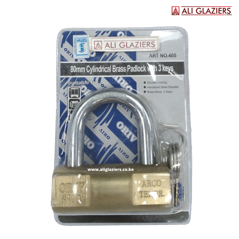 ORIV 405 CYLINDRICAL PADLOCK 80MM