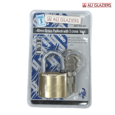 ORIV 461 PADLOCK WITH STAR KEY 40MM