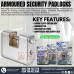 ORIV 4027 ARMOURED PADLOCKS 90MM