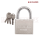 ORIV SHIELD NICKEL SQUARE PADLOCK WITH COMPUTERIZED KEYS - 50MM