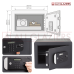DIGITAL MOTORIZED FINGERPRINT ACCESS SAFE