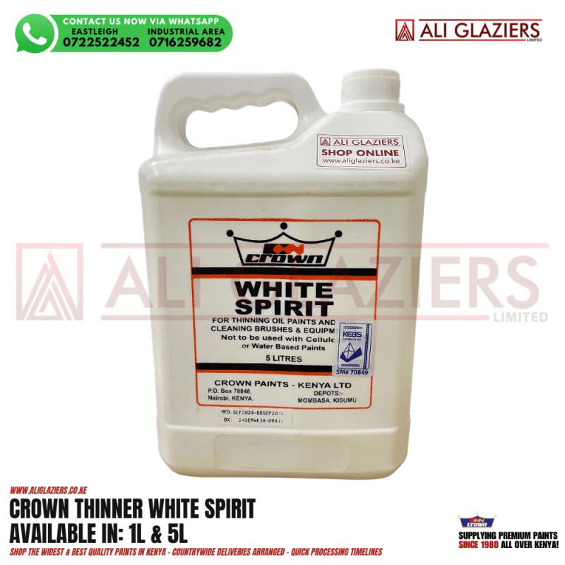 CROWN THINNER WHITE SPIRIT 5L