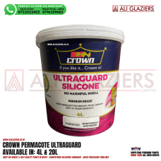 CROWN PERMACOTE ULTRAGUARD SILICONE EXTERIOR PAINT 4L