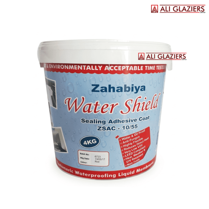 WATERPROOFING LIQUID MEMBRANE WATERSHIELD 4KG - ZSAC-10/55 