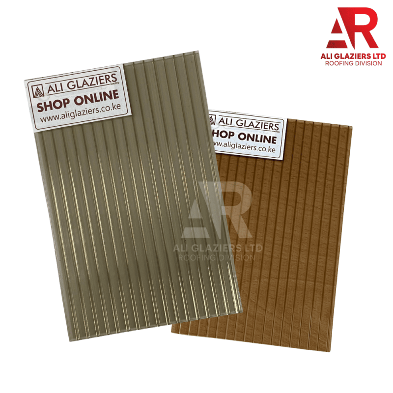 POLYCARBONATE SHEET 2.1MT X 5.8MT - COCOA BROWN