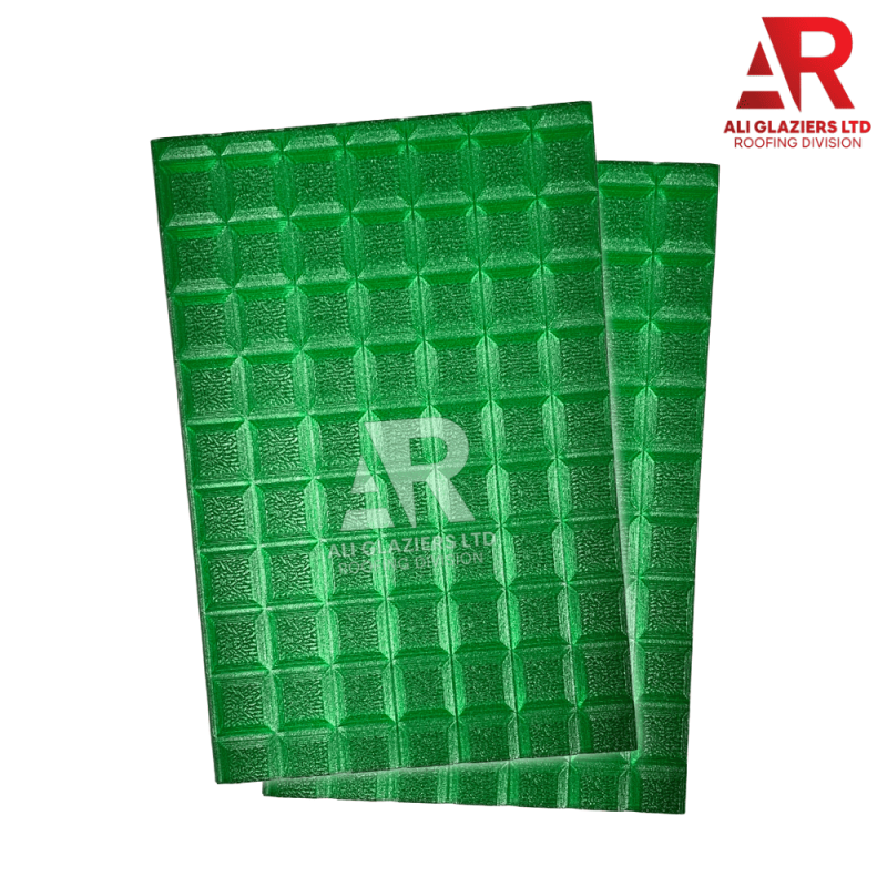 GRIDFLEX EMBOSSED LEAF GREEN