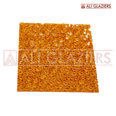 EGYPTIAN ORANGE EMBOSSED POLYCARBONATE SHEET