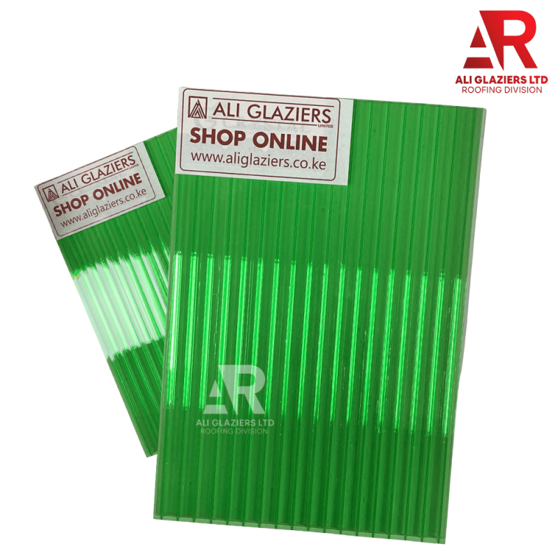 POLYCARBONATE SHEET 2.1MT X 5.8MT - LEMON GREEN