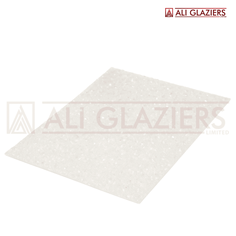 EGYPTIAN OPAL WHITE EMBOSSED POLYCARBONATE SHEET