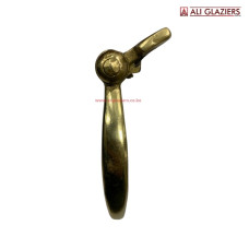 HEAVY DUTY BRASS STEEL WINDOW HANDLE - LEFT