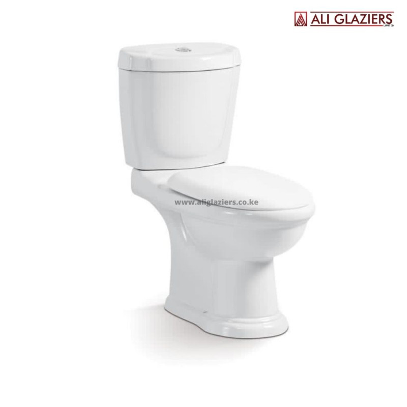 CERAMIC WASHDOWN TWO-PIECE CLOSET