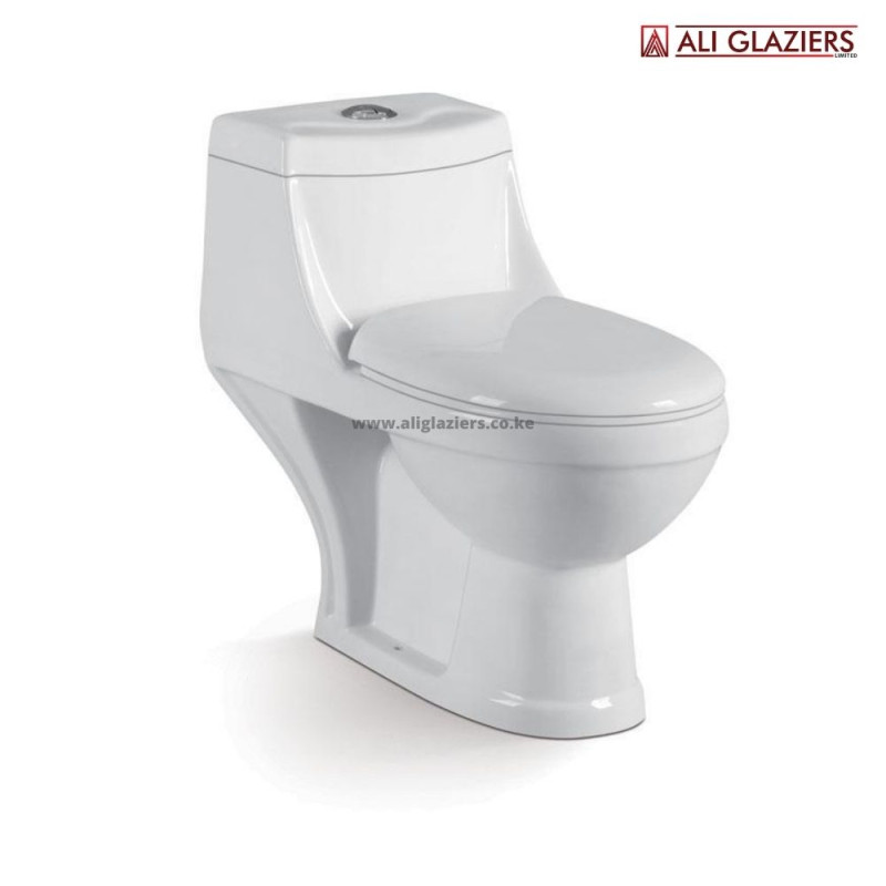 CERAMIC WASHDOWN ONE-PIECE CLOSET