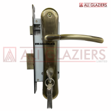 YALE 85MM LOCKSET IN ANTIQUE BRASS FINISH