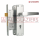 YALE 2 LEVER LOCK WITH SILVER ALUMINIUM HANDLE
